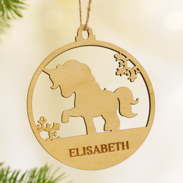 Jõuluehe ükssarvikuga