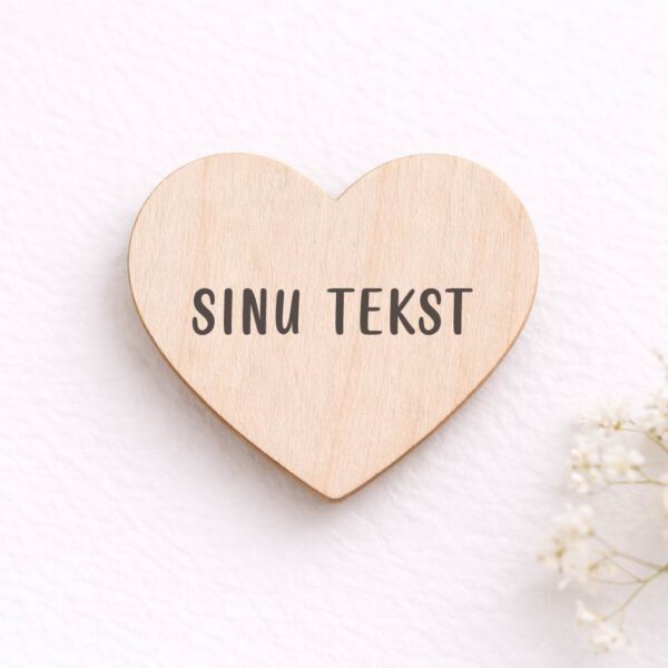 Külmkapimagnet Sinu tekstiga